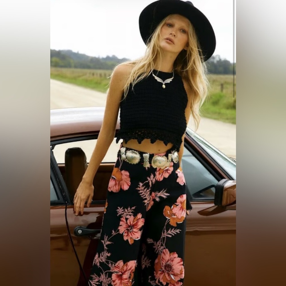 Chasing Unicorns Feeling Good crochet top